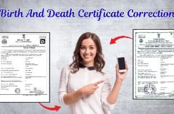 Birth And Death Certificate Correction Online